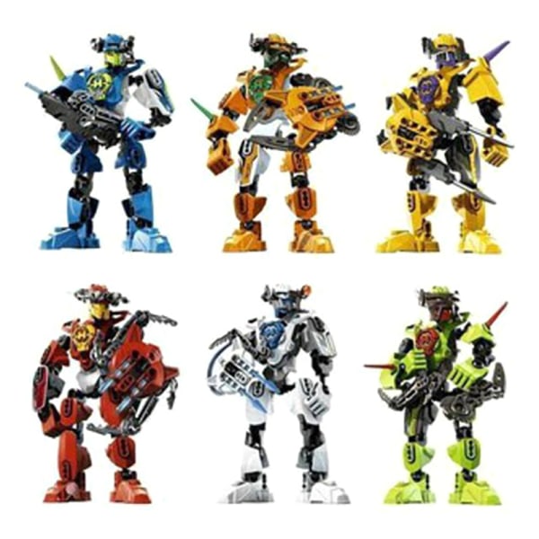 Soldiers Bionicle Hero Factory Robotfigurer Byggeklosser Br A