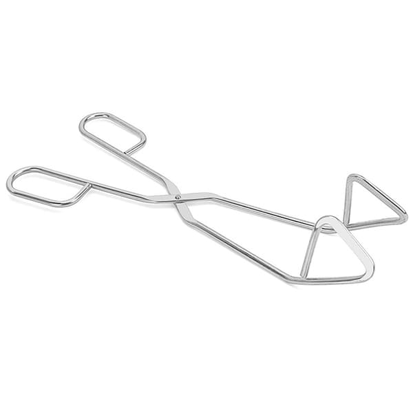 1 stk 304 rustfrit stål sakseformet grillclips klipsæt Silver one size