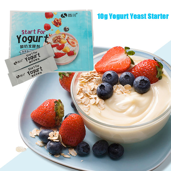 10 g yoghurtgjærstarter 10 typer probiotika hjemmelaget lakto 1 1