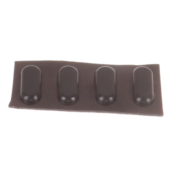 4 stk/sett Nye gummifotføtter for E7440 E7240 E7250 bunndeksel One Size