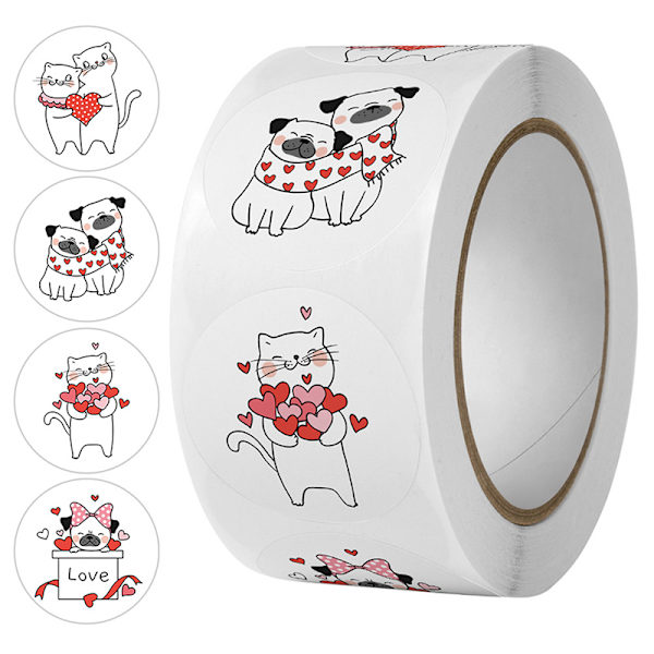 500 stk Tak for dit køb Stickers Scrapbog Gracia A3 A3