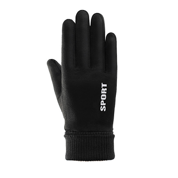 Modehandskar Höst Vinter Päls Varma Vantar Full Finger Fleece A5