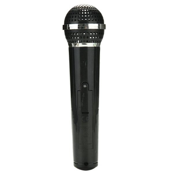 1 kpl Mikrofonilelu Mic Karaoke Laulumusiikkilelu Uusi tyyli black One Size