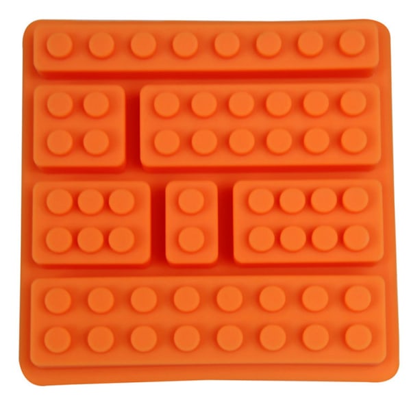 1 Stk Chokolade Silikone Form Blokke Mursten Isbakke Fondant Sq Yellow