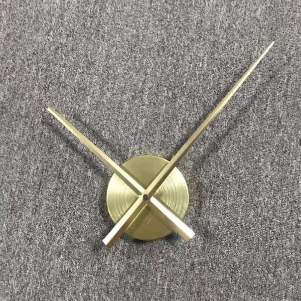 Large Quartz Mechanism Clock s Hands DIY Large Wall Clock Access Gold One Size