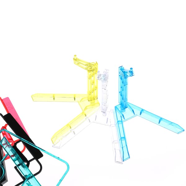 5st Action Figure Modell Bas Display Stativ Fästehållare för Blue 5pcs