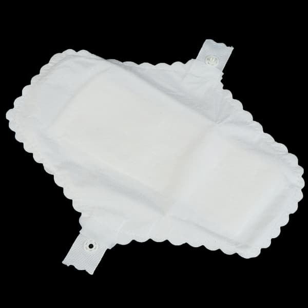3 stk. genanvendelige menstruationsbind i bomuld til mænd one size