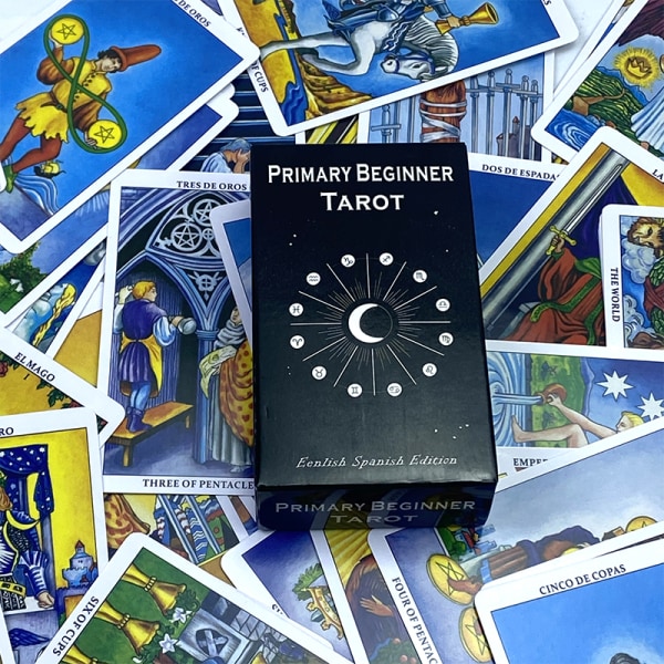 Ensisijainen aloittelija Tarot Card Profetia Ennustaminen Perhejuhla Bo A1 one size