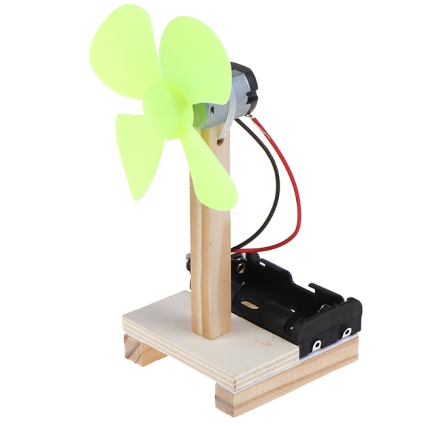 DIY Electric Fan Experiment Model Physics Science Elementary Ed Multicolor One Size