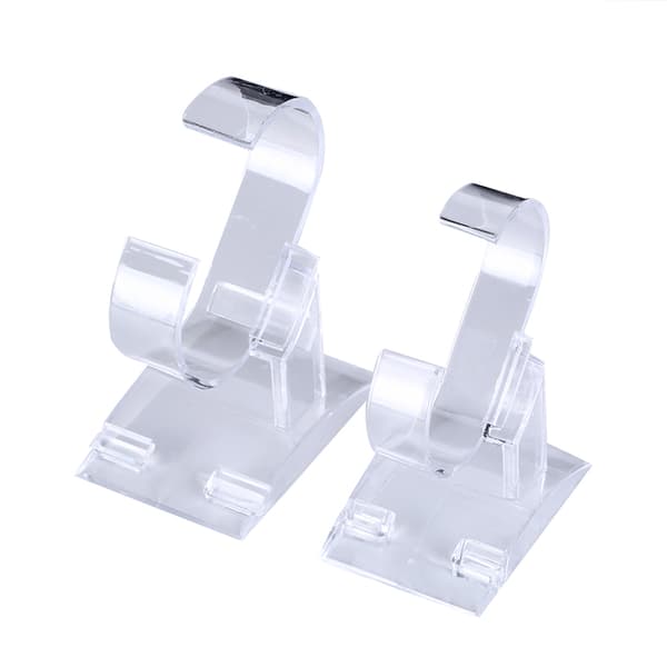 klar plast armbåndsur display stativ holder salg show case st Clear L
