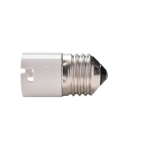 E27 til B22 Sockel LED Halogen Lyspære Adapter Konv