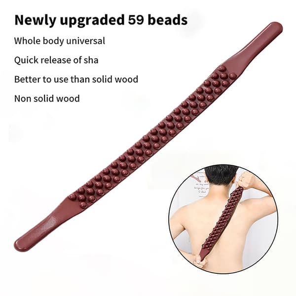 Plastterapi Skrabning Lymfedrænage Massage 59 Perler Po B