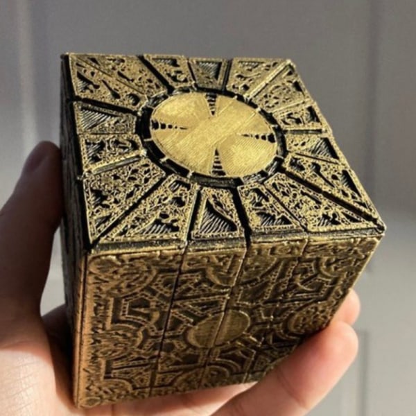 Working Lemarchand's Lament Configuration Lock Puzzle Box fra Brown one size