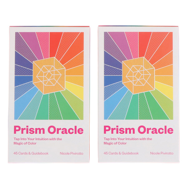 Nye kortprismer Oracle Card Fate Divination Family Party Paper Multicolor One Size