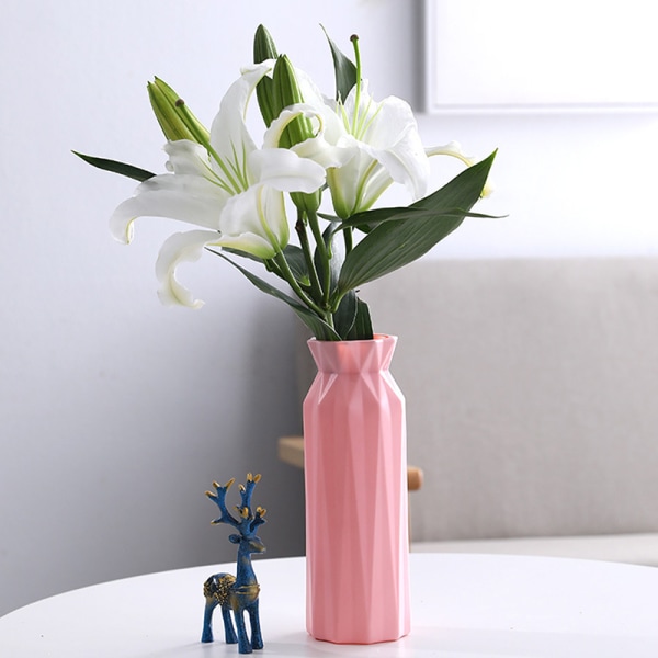 1 stk nordisk stil blomstervase Stue dekoration Ornamenter P Pink onesize