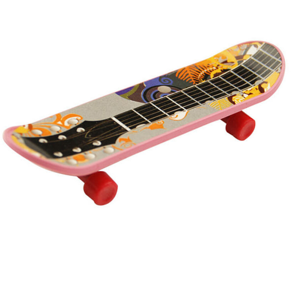 1X Mini Finger Board Skateboard Nyhet Barn Gutter Jenter Leke Gif