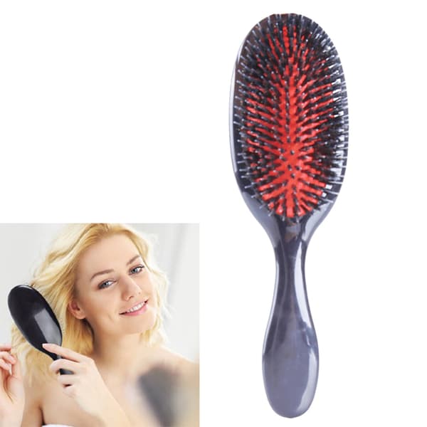 1 STK Nylon Oval Hårbørste Kam Hode Hodebunn Massasje Kam Hår Bru A onesize