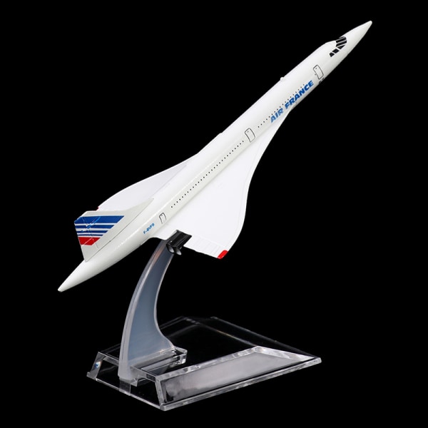 16 cm Air France Concorde Supersonic Jet Airplane Aircraft Airp White one size