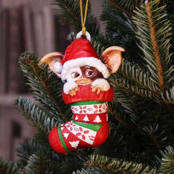 Gremlins Gizmo Joulupukin hattu riippuva jouluhahmo Joulu T 2 one size