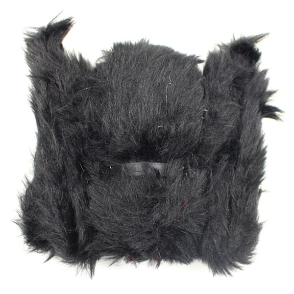 30/50cm/75cm Stor Sort Plys Edderkop Halloween Fest Dekorationer 75cm