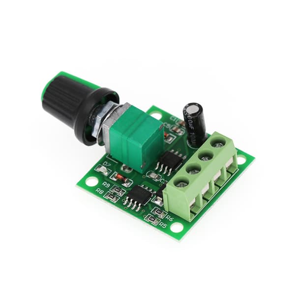 1,8V 3V 5V 6V 12V 2A PWM DC Motor Speed ​​Controller Governor Swi One Size