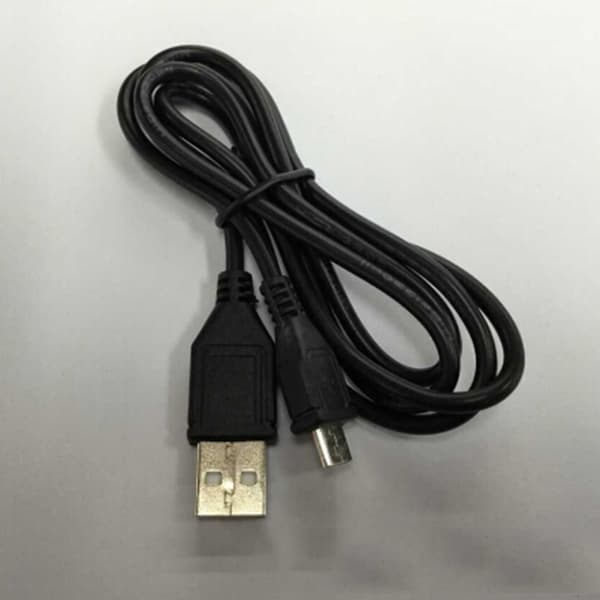 Sort micro usb opladningsdatakabel til playstation 4 ps4 Black One Size