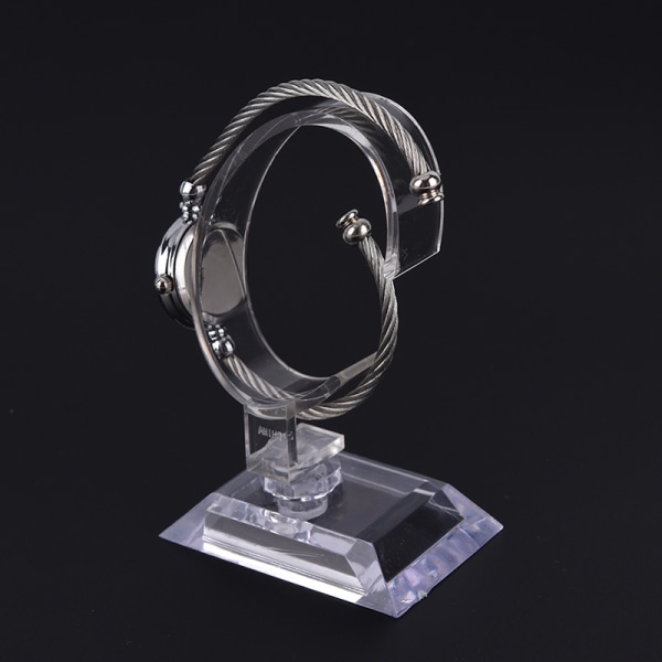 armbåndsur display rack holder salg show case stand tool clear transparent one size