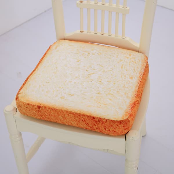 Brød Katter Seng Toast Brød Slice Style Pet Matts Pute Myk Wa Color 40*40*7CM