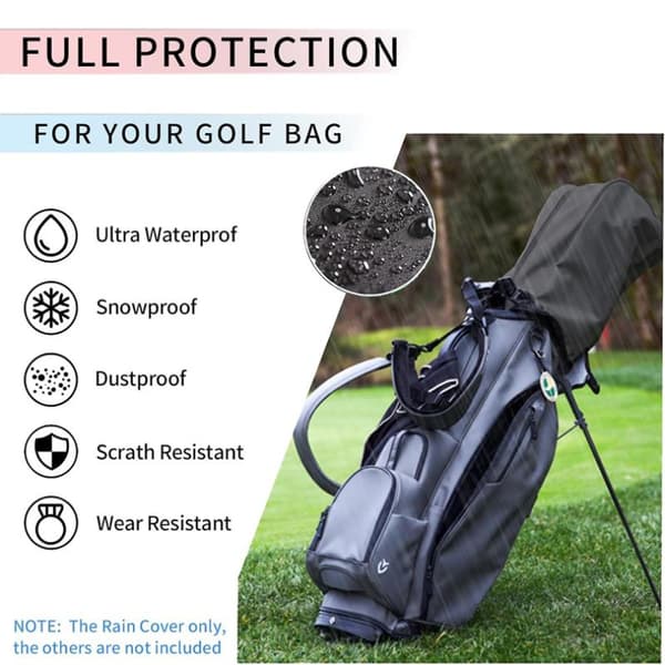 Golfbagsskydd Golfbag Regnskydd Vattentätt Golfbagsskydd onesize