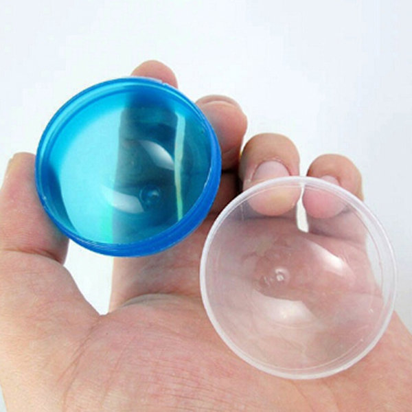 10 stk 45mm plastballkapsler leker med forskjellig småleketøy One Size