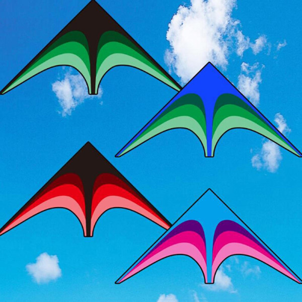 Stor drage for barn og voksne enkellinje lett å fly kite ha Green