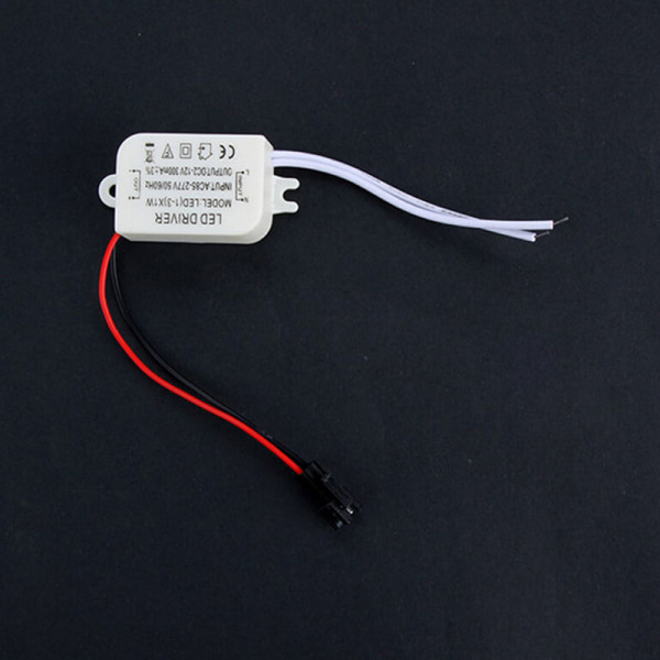 Enkel AC 85V-265V till DC 12V LED elektronisk transformator Power S White one size