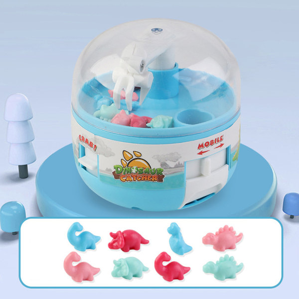 Mini Claw hine Saker Gashapon Toy Grabber Fingertop Toy Presenter Blue One Size