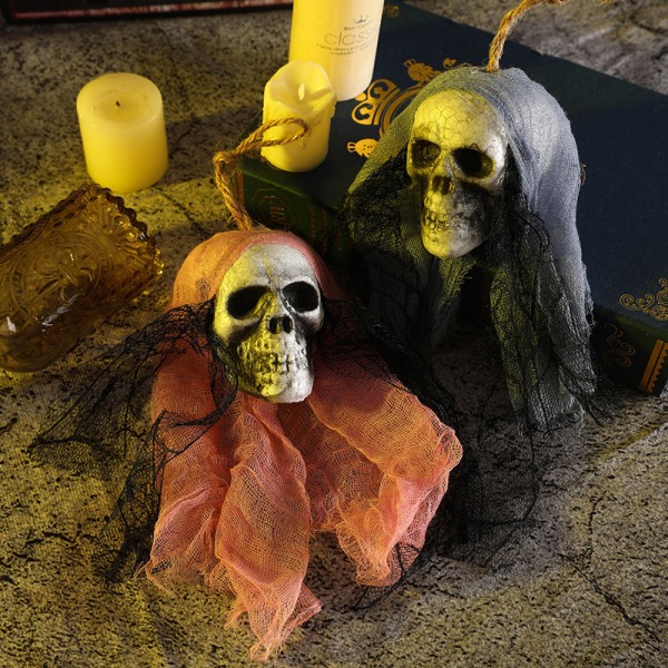 Halloween Dekoration Spöken Skull Haunted House Bar KTV Skräck C ONESIZE