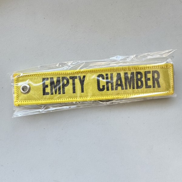 2st/ Set Tactical Chamber Safety Flag Inkluderar inbyggd Flathea Yellow one size