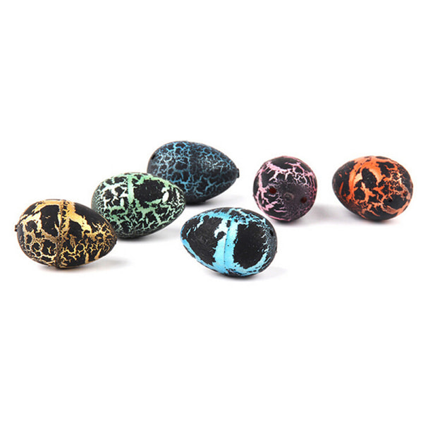 5 STK Magic Hatching Legg til Vann Dyrking Dino Egg Oppblåsbar Chi Multicolor 5pcs