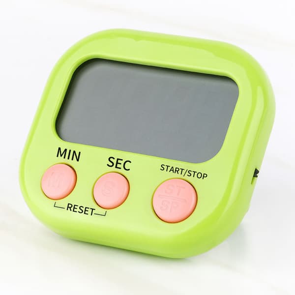 Timer Gym Kjøkken Påminnelse Elektronisk timer Digital stoppeklokke T white 71*22*63mm