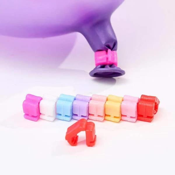 Ballonforseglingsclips 100pcs