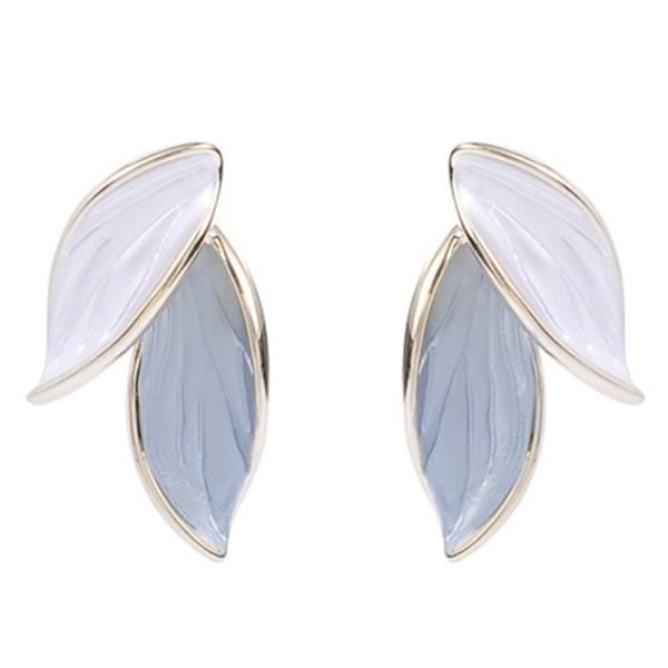 n Trendy Dejlige Søde Bohemian Leaf Dingle kvast Lange øreringe 1 Pair OneSize