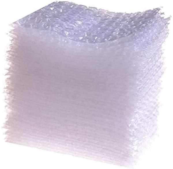 100 stk Klare bobleposer Poser Beskyttende boblepose Dobbel Bronze 100Pcs