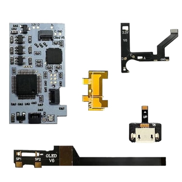 För v4 v5 Chip Uppgraderbart Flashable Support V1 V2 För oled v5 c A4 ONESIZE