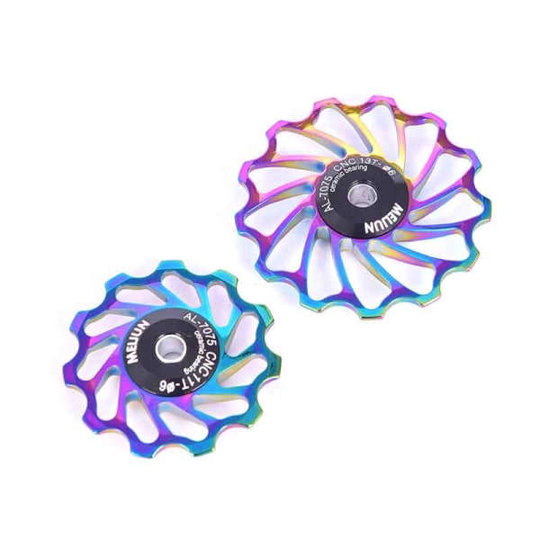 11T 13T cykel keramisk remskive aluminiumslegering bagskifterbjørn Multicolor 13T