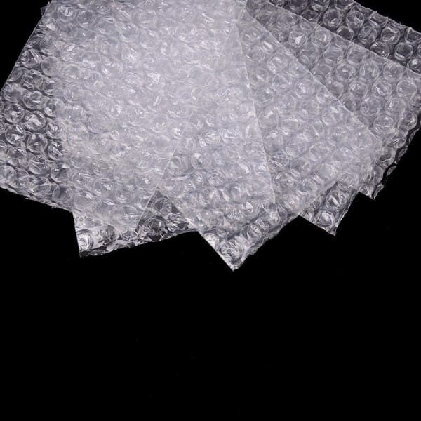 100 stk Klare bobleposer Poser Beskyttende boblepose Dobbel Bronze 100Pcs