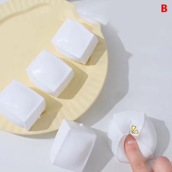 Tofu Knådvatten Tofu Mjöl Ball Leksaker Slow Rebound Pressure B Onesize