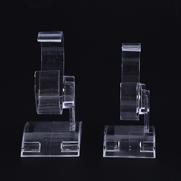klar plast armbåndsur display rack holder udsalg show case st Clear L