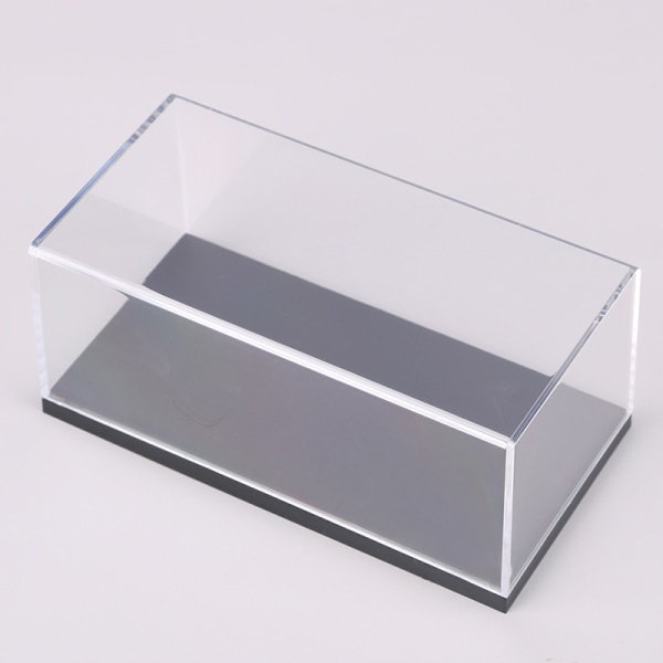 Skala 1:43 Transparent Akryl Hard Cover Case Display Box För Transparent 1/43