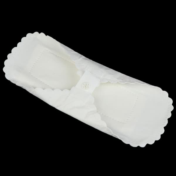 3 stk. genanvendelige menstruationsbind i bomuld til mænd one size