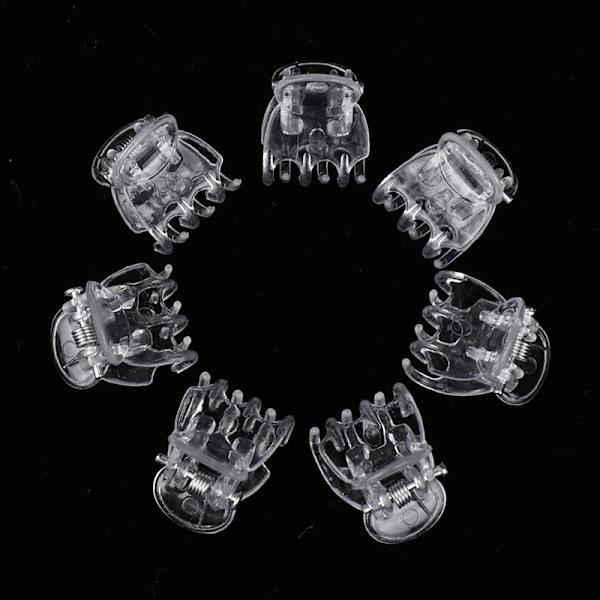 50 Stk Clear 6 Claws Orchid Clips Plastic Sommerfugl Orchid Suppo 1