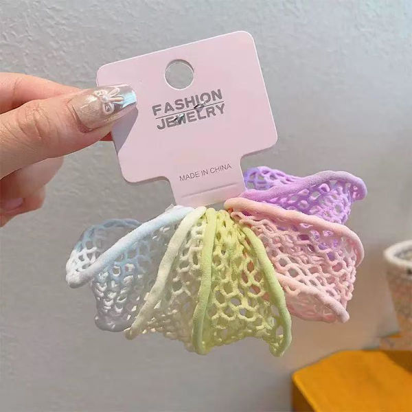 5 st elastiska ärmförkortare Multicolor A