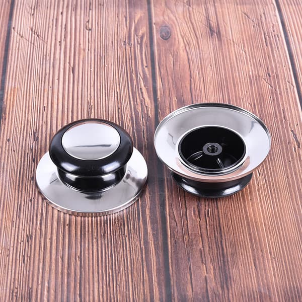 1st Universal Replacement Köksredskap Cover Pan Lock Lock Gr Black onesize